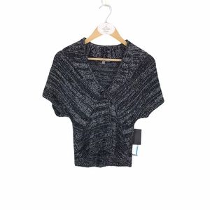 Nordstrom Classiques Entier cardigan xs black V neck button detail